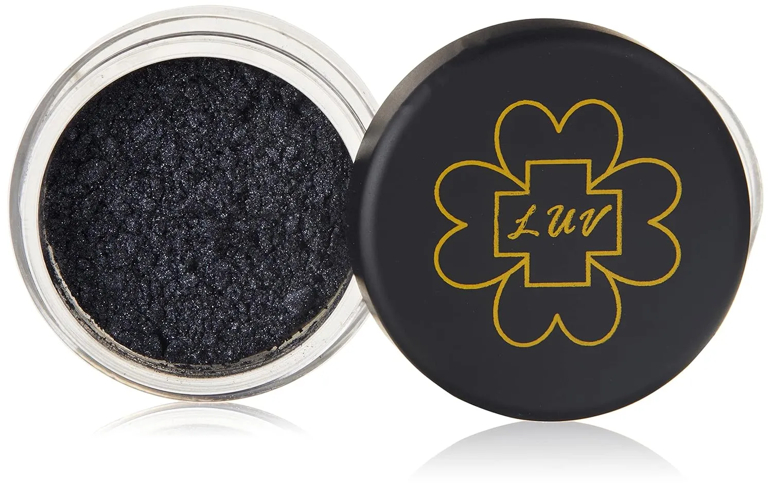 | Eyeshadow Mineral Pigments (Loose) - 3 g | Gluten-Free, Talc-Free & Paraben-Free | Shimmery Black | Protect