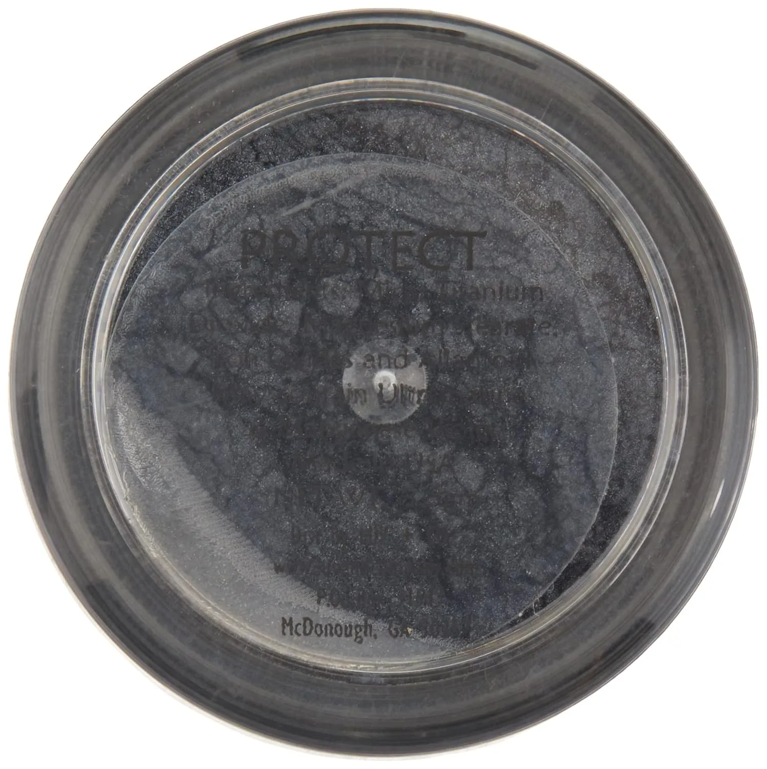 | Eyeshadow Mineral Pigments (Loose) - 3 g | Gluten-Free, Talc-Free & Paraben-Free | Shimmery Black | Protect