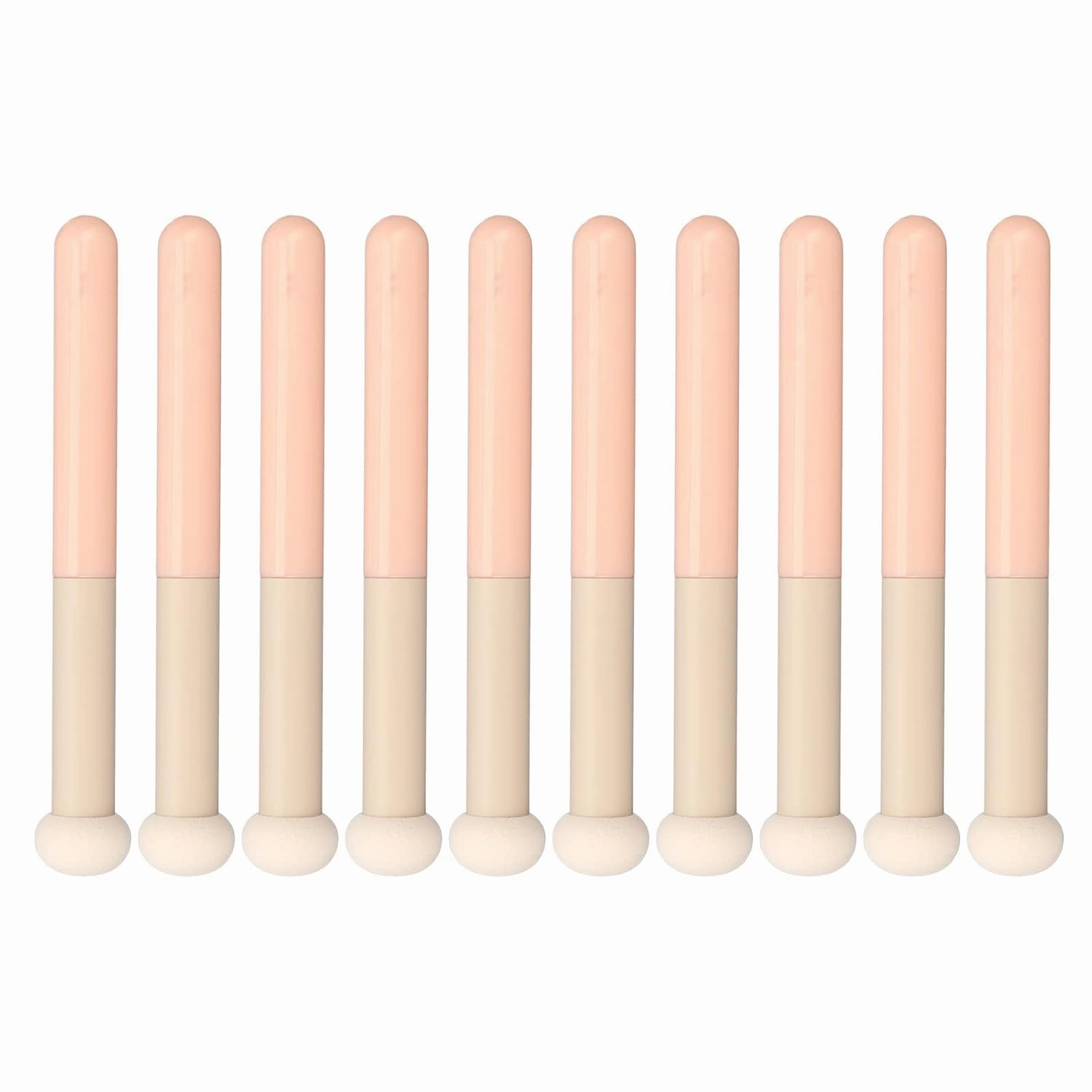10Pcs Concealer Brush Set | Gentle Soft Sponge for Dark Circles & Blemishes | Skilled High Coverage Makeup Brush | Non - Irritating & Lint - Less