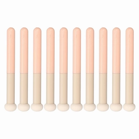 10Pcs Concealer Brush Set | Gentle Soft Sponge for Dark Circles & Blemishes | Skilled High Coverage Makeup Brush | Non - Irritating & Lint - Less