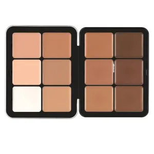 12 Color Concealer Palette Correcting Concealer Cream 12 Color Concealer Foundation Palette,Long-Wearing Full Coverage Makeup