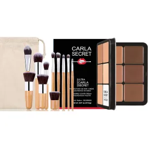 12 Colors Full Coverage Concealer Palette, FantasyDay Lightweight Creamy Formula Makeup Contour Palette Color Corrector Conceals Moisturizing Foundation for Cover Dark Circle Redness Acne Blemish