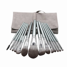 14 pieces of makeup brush set, complete set of powder eye shadow brush, convenient makeup tools