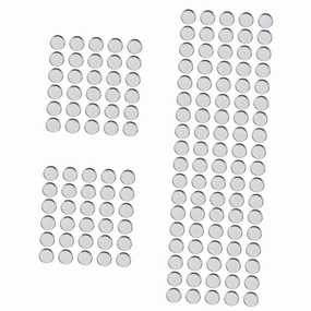 150pcs Empty Round Metal Pans Eyeshadow Accessory Blusher Case for Cosmetics Lightweight Makeup Containers for Travel Sharing for Custom