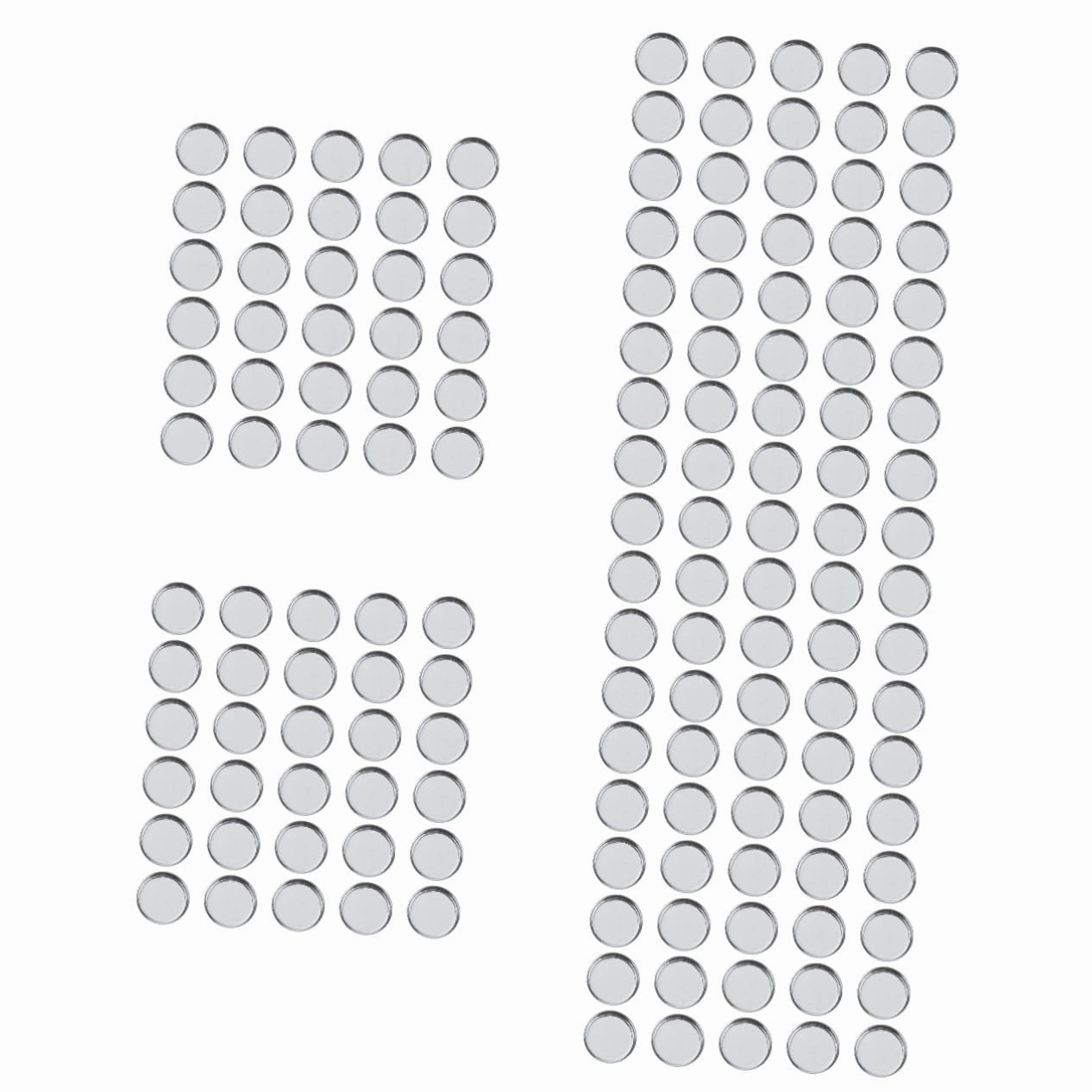 150pcs Empty Round Metal Pans Eyeshadow Accessory Blusher Case for Cosmetics Lightweight Makeup Containers for Travel Sharing for Custom
