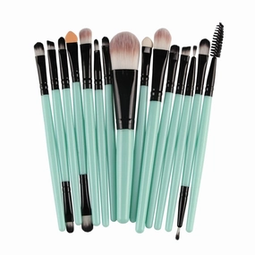 15-piece Makeup Brush Set Eye Shadow Foundation Powder Eyeliner Eyelash Lip Makeup Brush Cosmetic Beauty Tool Set (Color : Style 7)