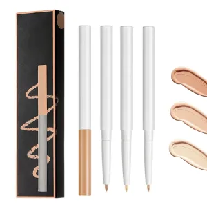 2025 NEW Multifunctional Concealer Stick,Waterproof Full Coverage Beauty Concealer Penci Eyebrow Concealer Pencil, Under Eye Concealer Pen Change The Lip Line Concealer Pen (3PCS, 1 Count)