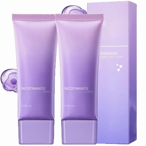 2025 New Niacinamide Isolation Cream for Face, Swarous Vitamin C Makeup Cream, Five Fold Vc Skin Care Vitamin C 5-In-1multi-Cream Functions, Concealer Smooth All Day Long (2)