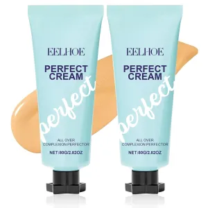 2Pcs Supreme Cream Body Perfector, All-Over Complexion Perfector – Long-Lasting Cc Cream Foundation.