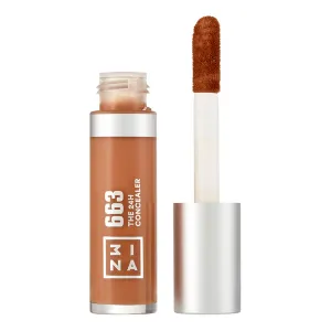 3INA The 24H Concealer 663 - Brightening, Color Correcting Concealer for a Natural, Poreless Finish - Lightweight, Buildable, Creamy Formula - Thick Applicator for a Smooth, Easy Blend - 0.15 oz