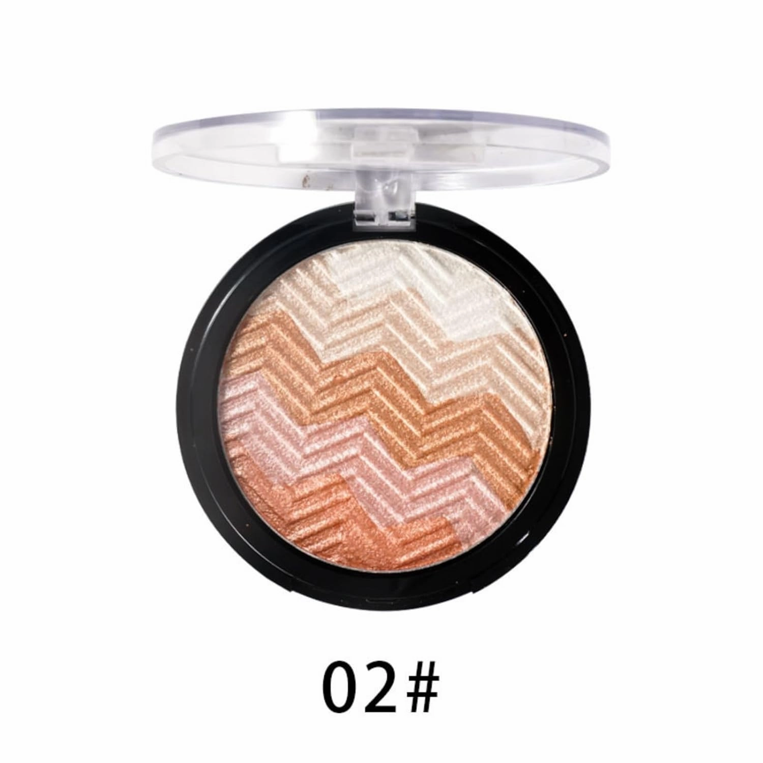 4-Color Baked Eyeshadow Palette - Shimmer & Matte, Low-Saturation Neutral Tones, Long-Lasting, Non-Fading, Blendable & Zero Fallout Eye Shadow for Daily Makeup (#02)
