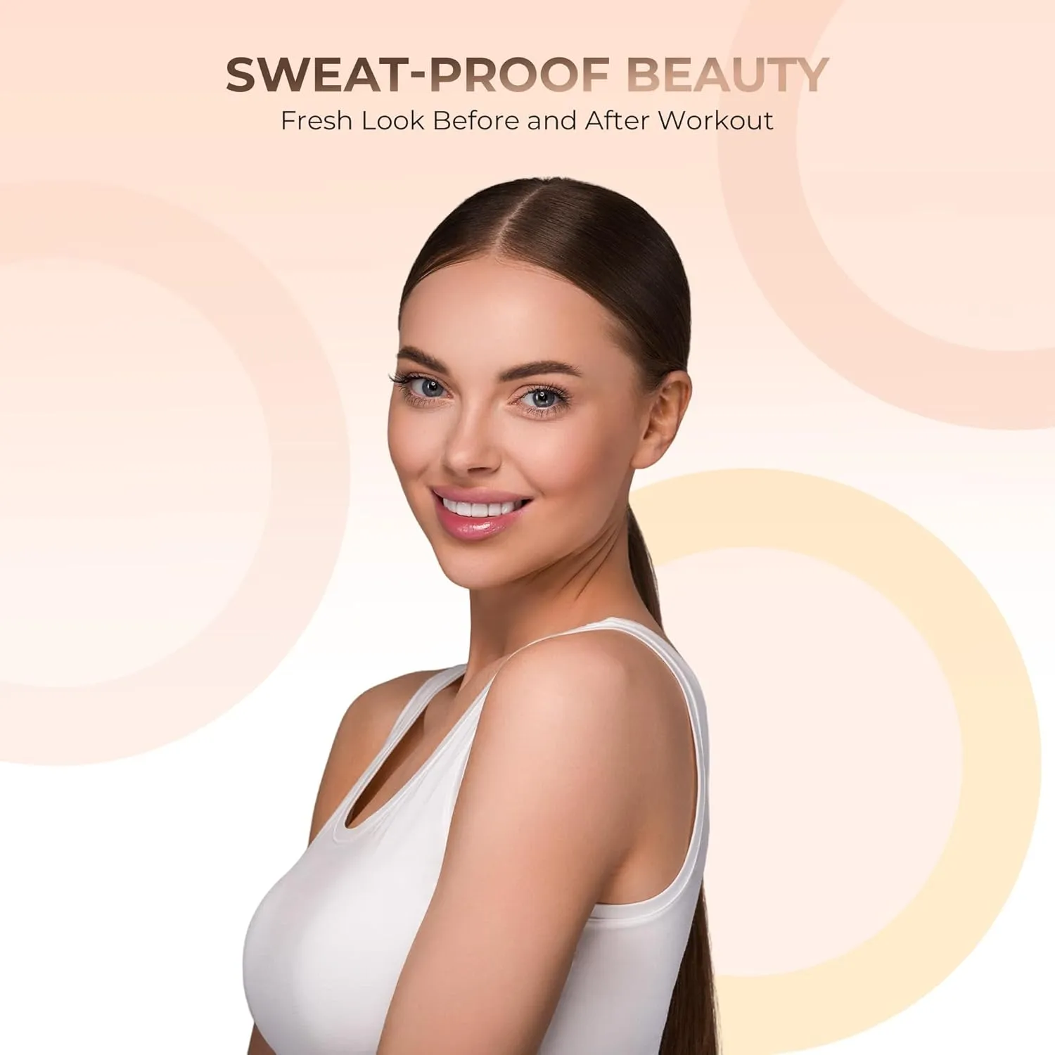 4pc (FAIR 1) KIT w/KABUKI BRUSH Mineral Makeup Matte Loose Powder Foundation Concealer Blush Long Lasting Bare Face Cosmetics