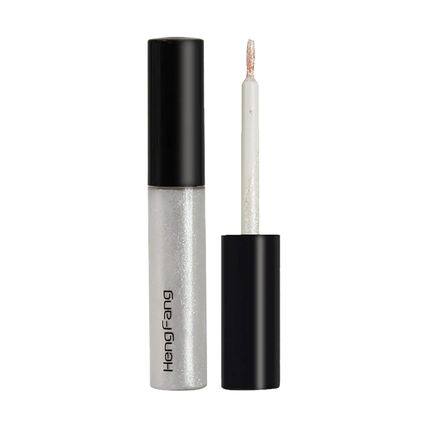 5 ml Pearly Glitter Liquid Eyeshadow, Highly Pigmented Sparkling Shimmer Liquid Eyeliner Shadow, Quick-Drying Water Proof Flashing Sequins Crystal Eye Make Up (A, One Size)
