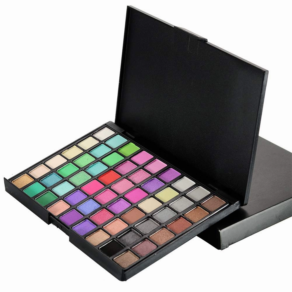 54-color eyeshadow palette makeup palette new smokey pearl warm earth tones(EP54-1)