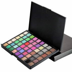 54-color eyeshadow palette makeup palette new smokey pearl warm earth tones(EP54-1)