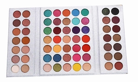 63 Colors Shimmer Eyeshadow Eye Palette - Professional Matte Glitter Rainbow Eyeshadow - Highly Pigmented Waterproof Makeup Powder
