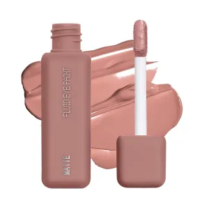 aboutface Matte Fluid Eye Paint Capulets – High-Pigment Liquid Eyeshadow, Long-Lasting, No-Budge Matte Finish, Vegan & Cruelty-Free (Soft Brown)