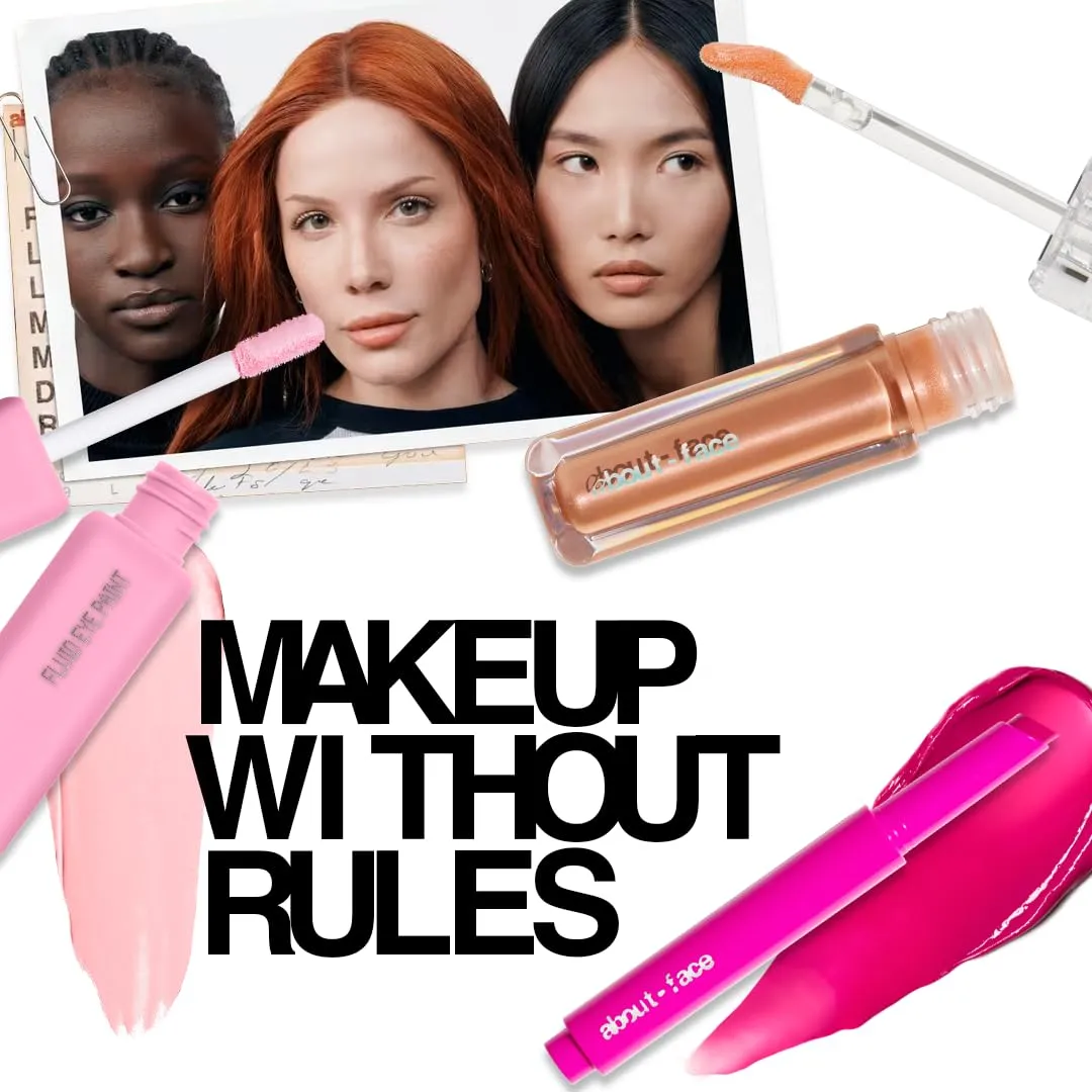 aboutface Matte Fluid Eye Paint Capulets – High-Pigment Liquid Eyeshadow, Long-Lasting, No-Budge Matte Finish, Vegan & Cruelty-Free (Soft Brown)