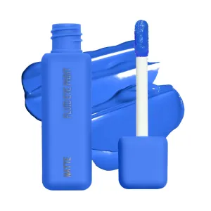 aboutface Matte Fluid Eye Paint Sweet Disposition – High-Pigment Liquid Eyeshadow, Long-Lasting, No-Budge Matte Finish, Vegan & Cruelty-Free (Cornflower Blue)