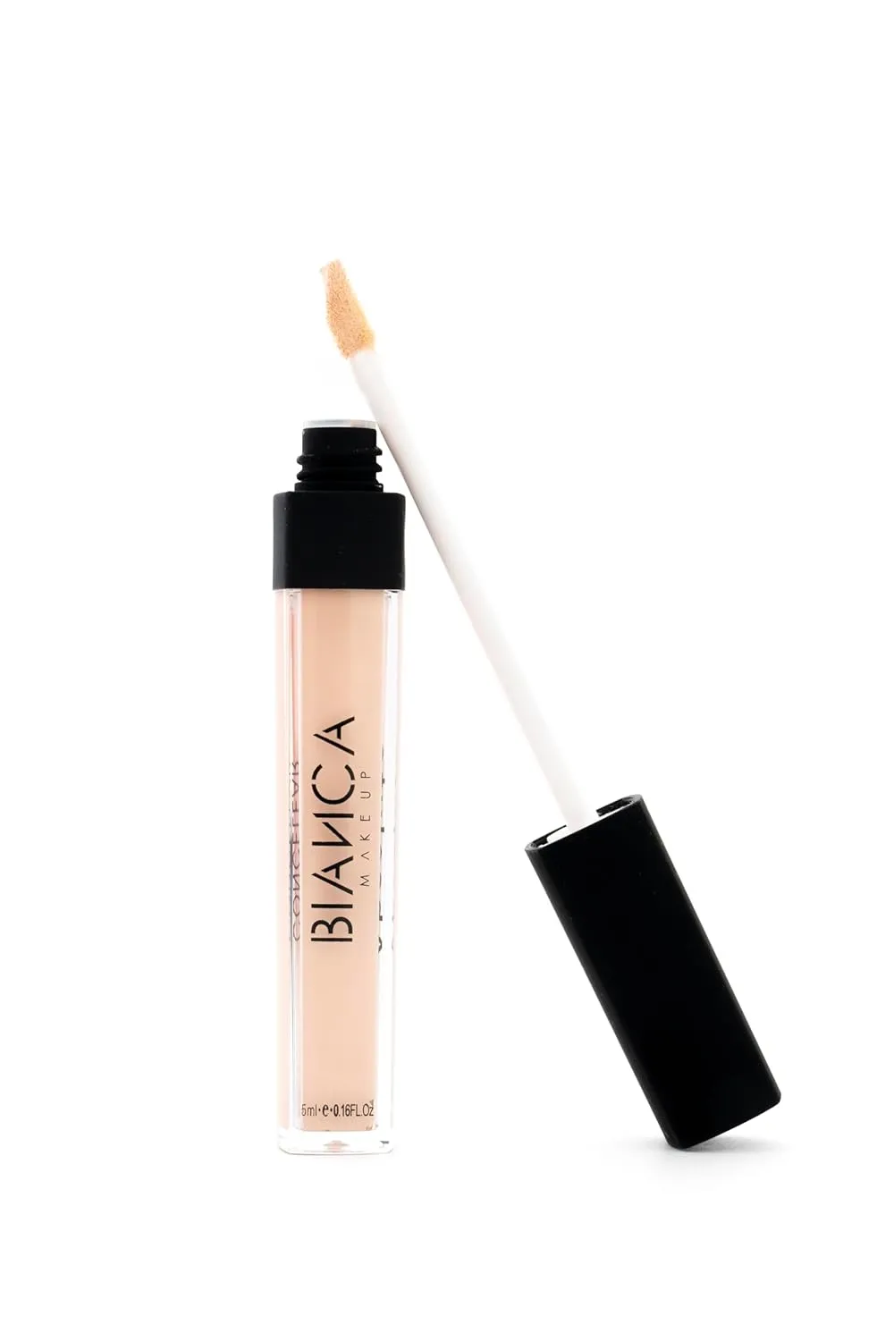 Absolute Liquid Concealer | Bianca Makeup | Matte Formula Concealer | Medium Coverage | Instantly Illuminates | Long Lasting 24 Hour Wear | Natural and Smooth Finish (Beige, 0.16 Fl Oz)