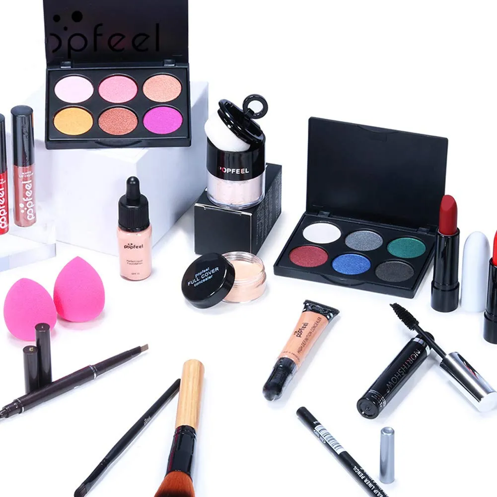 All in One Makeup Gift Kit, Multipurpose Makeup Kit for Women Full Kit, Beauty Kit Include Eye Shadow Lipstick Set Face Makeup Eyeliner Cosmetic Brush Mascara (20 Pcs)