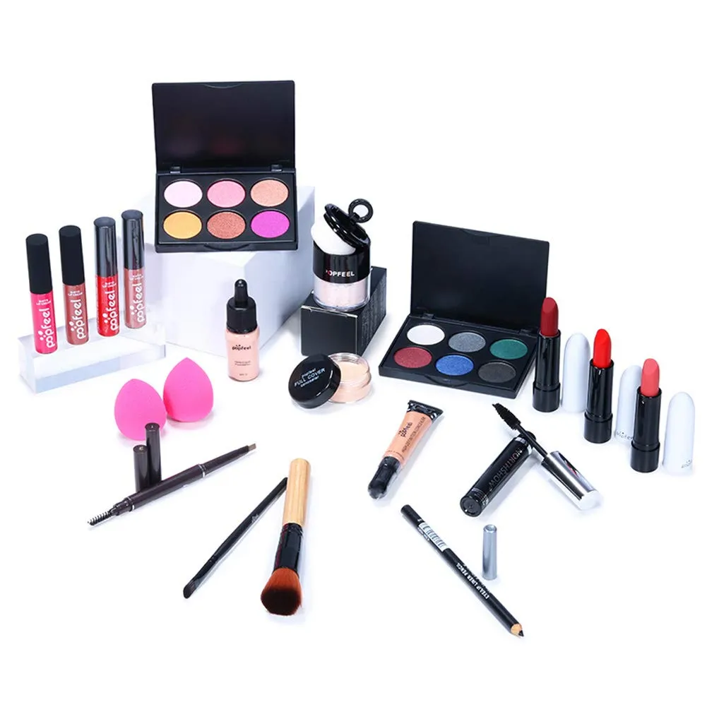 All in One Makeup Gift Kit, Multipurpose Makeup Kit for Women Full Kit, Beauty Kit Include Eye Shadow Lipstick Set Face Makeup Eyeliner Cosmetic Brush Mascara (20 Pcs)