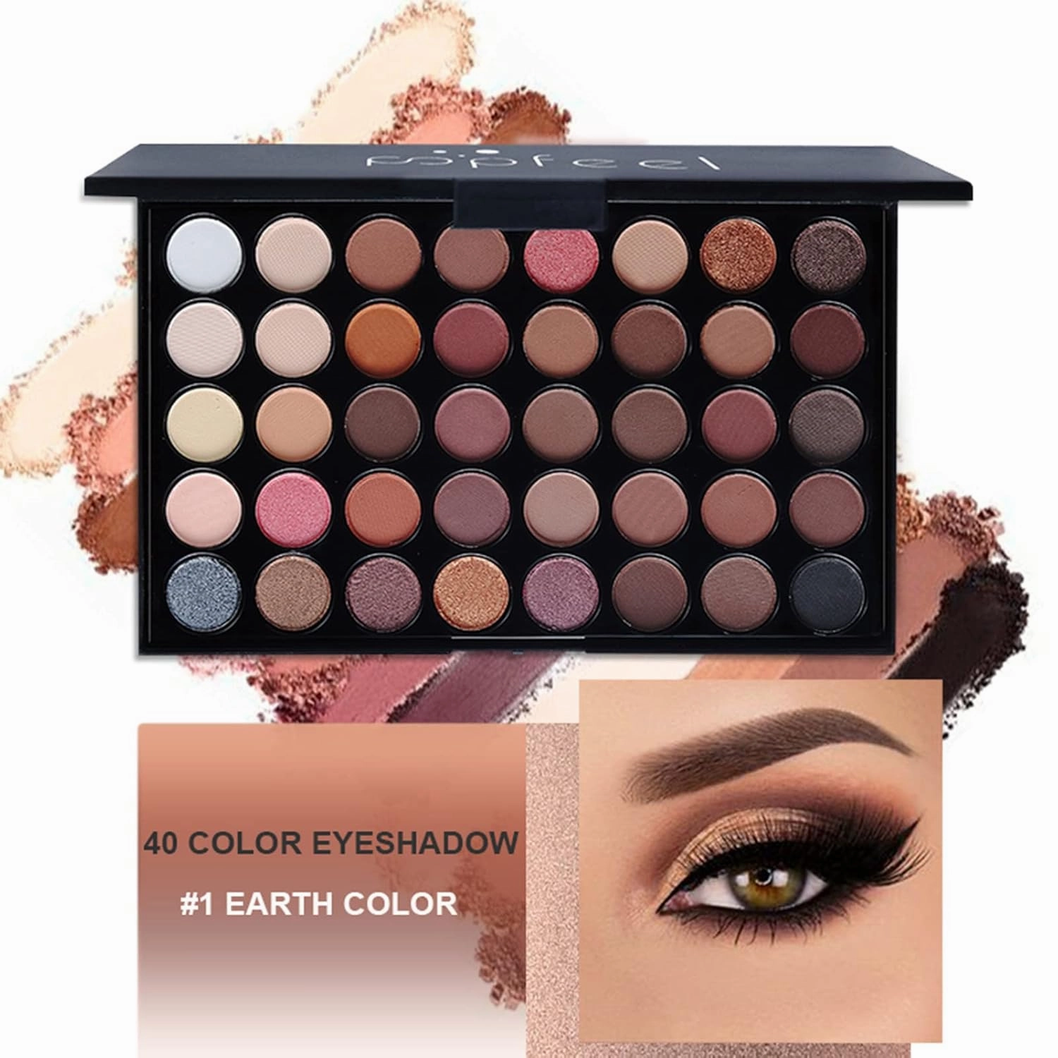 All-in-one Holiday Make up Gift Set | Makeup Kit for Women Full Kit Essential Starter Bundle Include Eyeshadow Palette Lipstick Blush Foundation Concealer Face Powder Mascara Lipgloss Brush