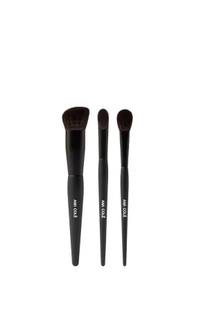 Ami Colé Trio Brush mesh brush head cover to help maintain shape (The Brush Trio)