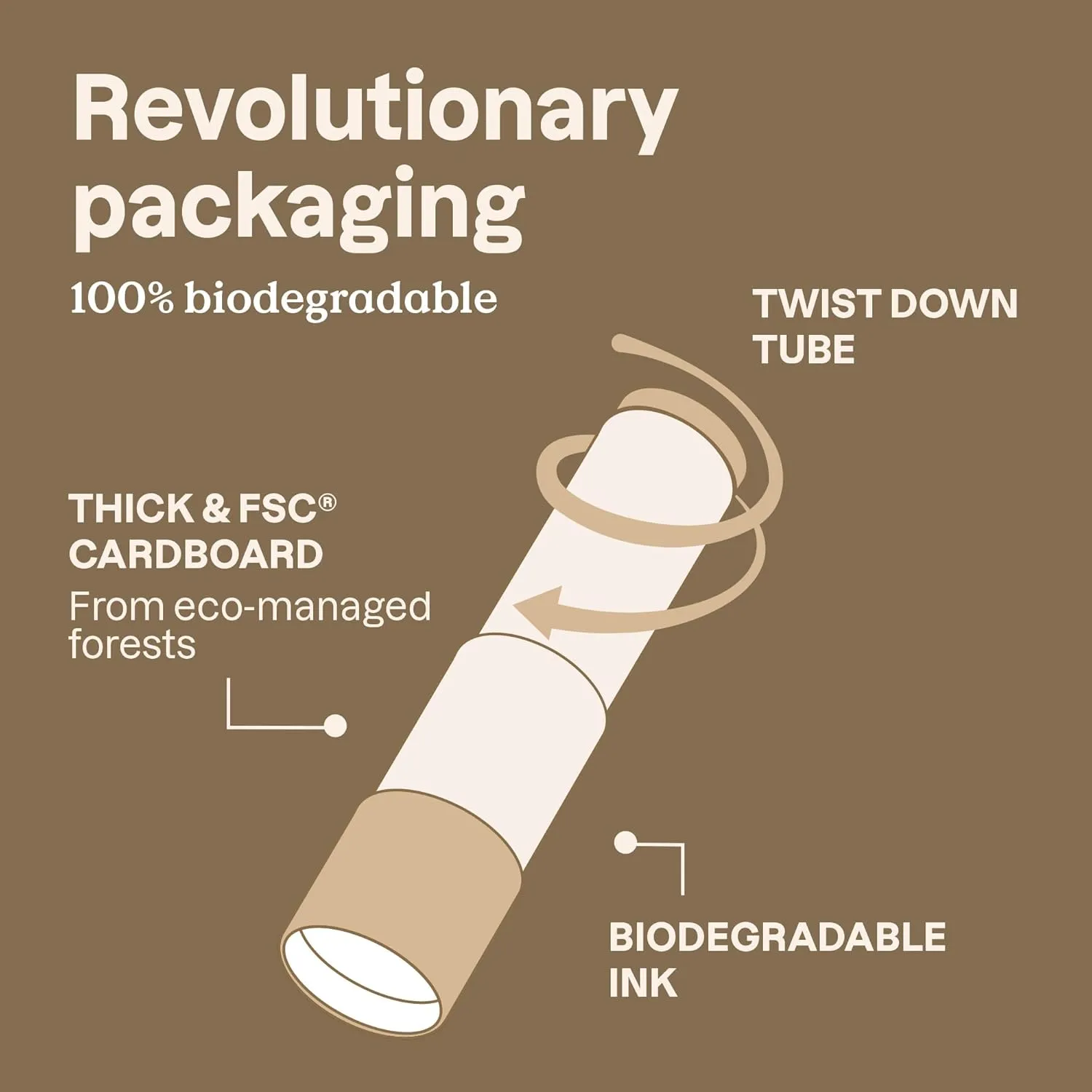 ATTITUDE Oceanly Light Coverage Under Eye Concealer Stick, Titanium Dioxide-Free, EWG Verified, Plastic-Free, Vegan & Cruelty-free Makeup, Dune, 0.2 Ounces