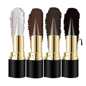 Ayky Long Wear Gel Eyeliner, Ayky Natural Black Eyeliner Cream, 4 Color Gel Eyeliner, Smoky Eye Makeup Pen，Long Wear Gel Eyeliner,Waterproof Smudge Proof, Waterproof Long Wear Liquid Eyeliner (4pcs)