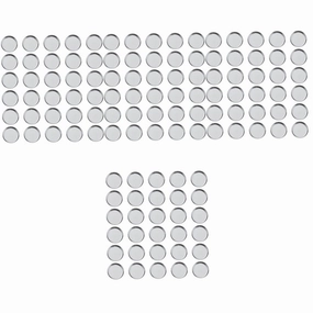 Beaupretty 120pcs Round Empty Metal Makeup Pans for Eyeshadow Highlighter Lightweight Cosmetic Accessory for Makeup Artists Easy to Use Travel-friendly