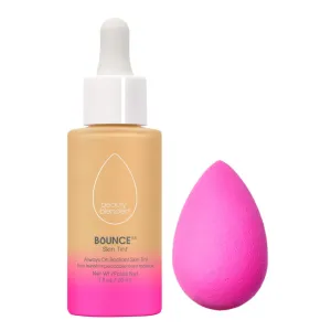 Beautyblender 12-Hour Always on Radiant Skin Tint (Medium 1) & Original Pink Beauty Blender Makeup Sponge Bundle