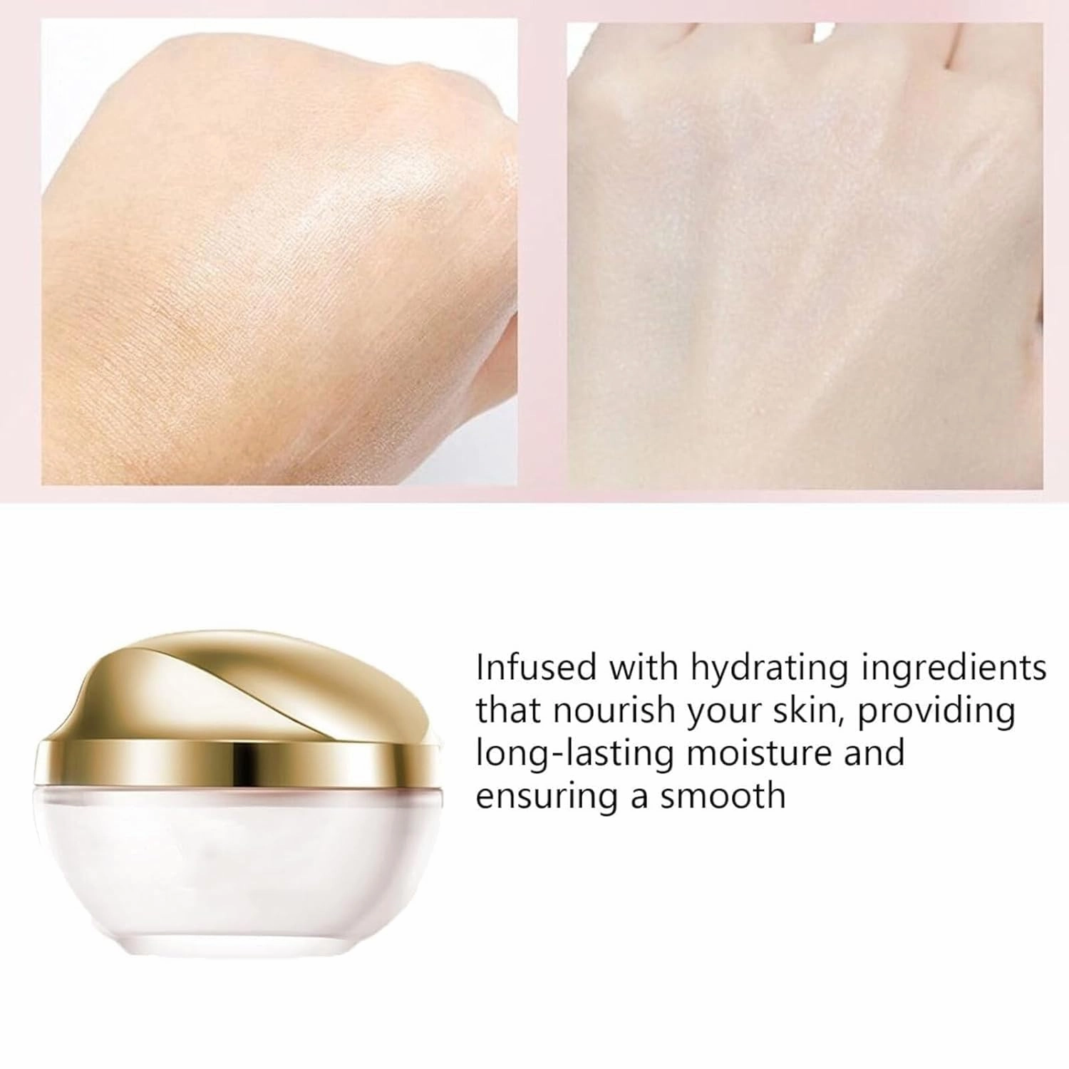 Bebuyby Moisturizing Brightening Concealer Smooth Tone-Up Cream, 50g Crema De Maquillaje, Corrector Iluminador Hidratante Crema Tónica, Moisturizing Makeup Tone Up (1PCS)