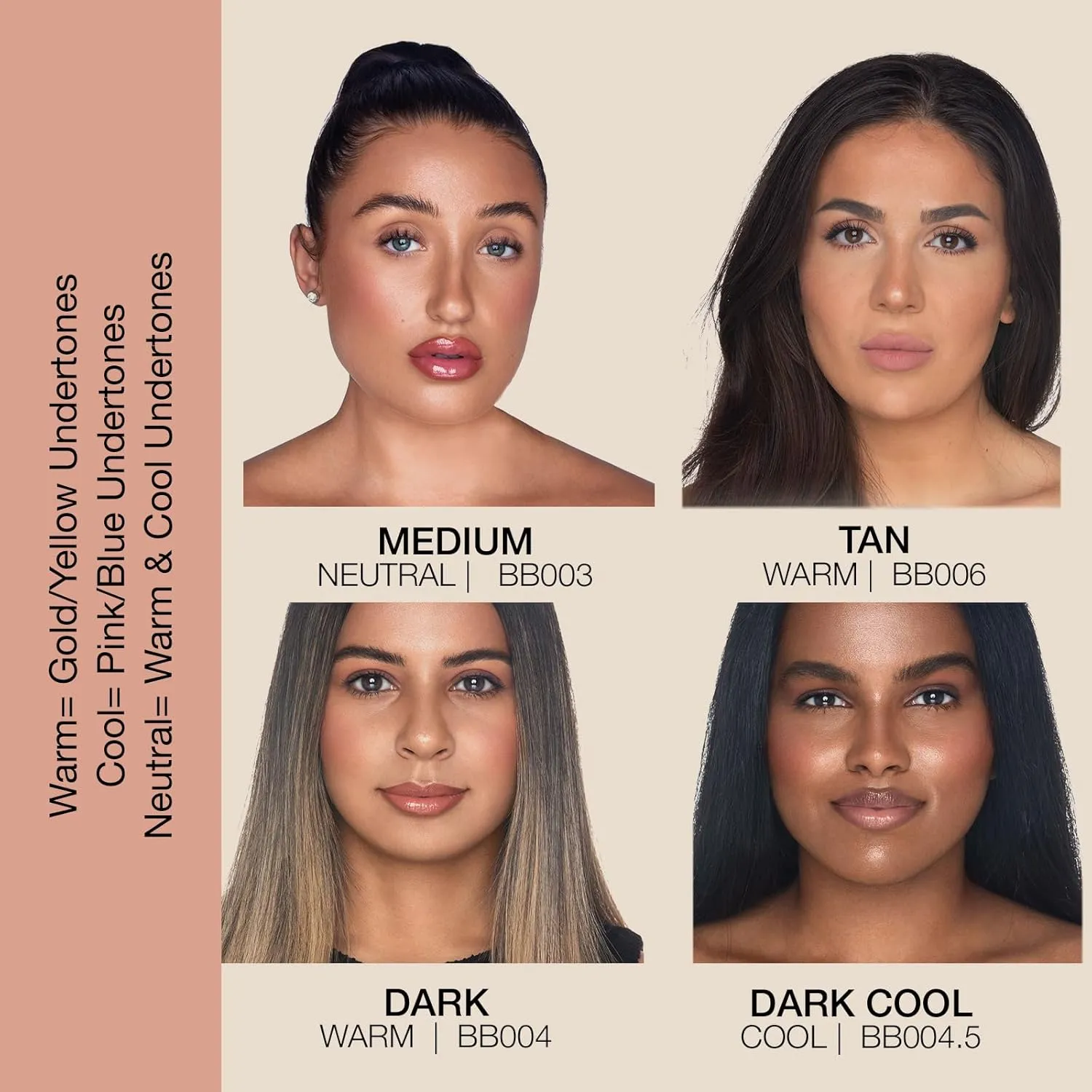 bellapierre BB Cream with SPF 20 - Tinted Sunscreen, Concealer, Matte Foundation, & Moisturizing Face Cream | Lightweight Formula   Pump Top Applicator | Non-Toxic & Paraben Free | 1.7 Oz - Fair Cool