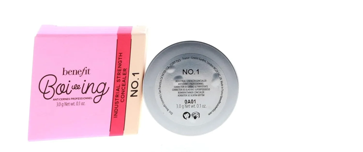 Benefit Boi ing Industrial Strength Concealer # 01 3goz, Light, 0.1 Ounce