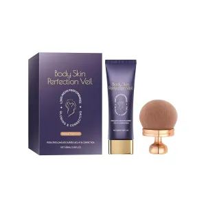 Body Concealer Cream 3.65 Fl Oz - Full Coverage for Skin Imperfections & Uneven Tone - Lightweight Natural Finish - Daily Moisturizing Face & Body Makeup with Centella Asiatica (Natural Radiance)