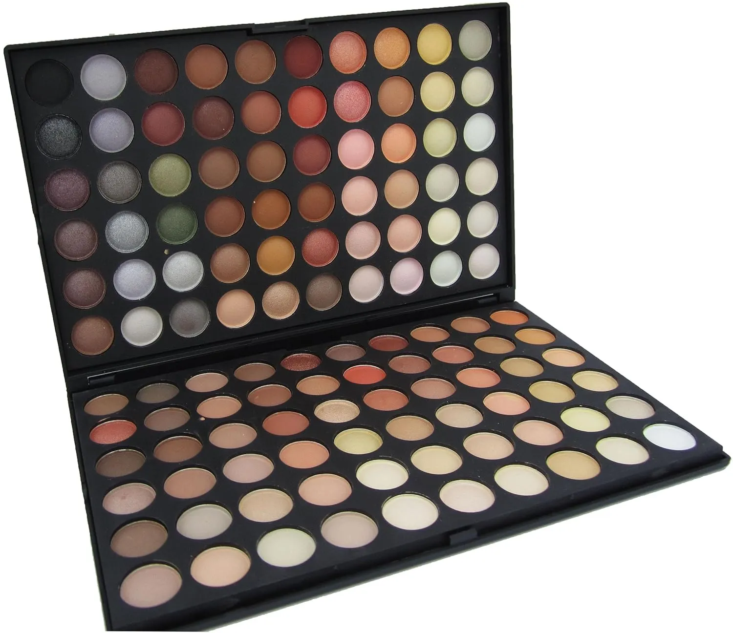 Botanical Beauty 120 Colors Warm Neutral Color Eyeshadow Palette. Versatile uses for Cheeks, Lips, Eyes.