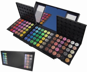 Botanical Beauty 180 color Mix and Match Eyeshadow Palette. Matte, Shimmer, Warm, Neutral for the professional makeup artists, wedding makeup. Versatile uses for Cheeks, Lips, Eyes