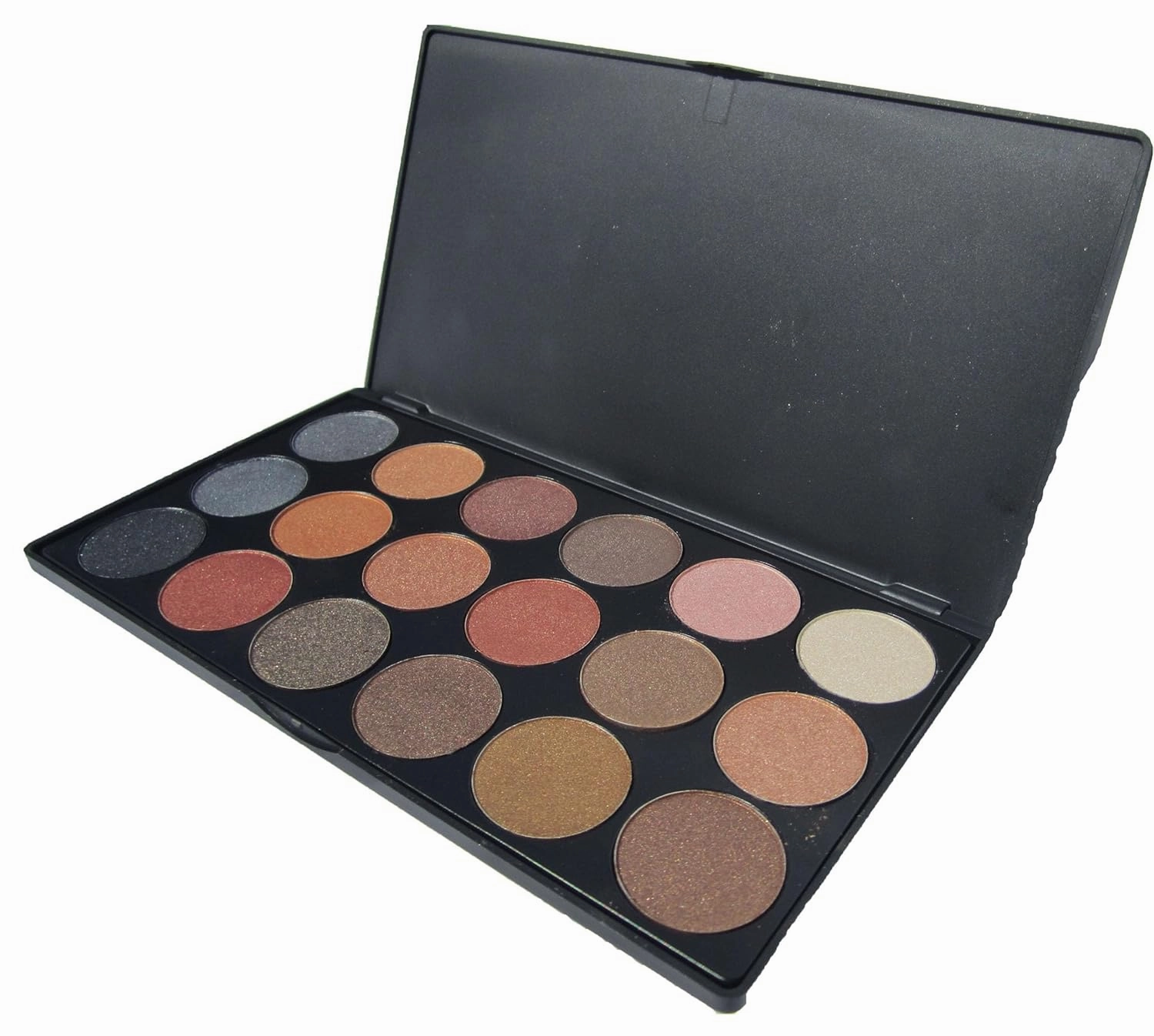 Botanical Beauty 18 Neutral Warm Color Eyeshadow Palette PROFESSIONAL MAKEUP Versatile Uses for Cheeks, Lips, Eyes. Nature, Shimmery, Warm Colors