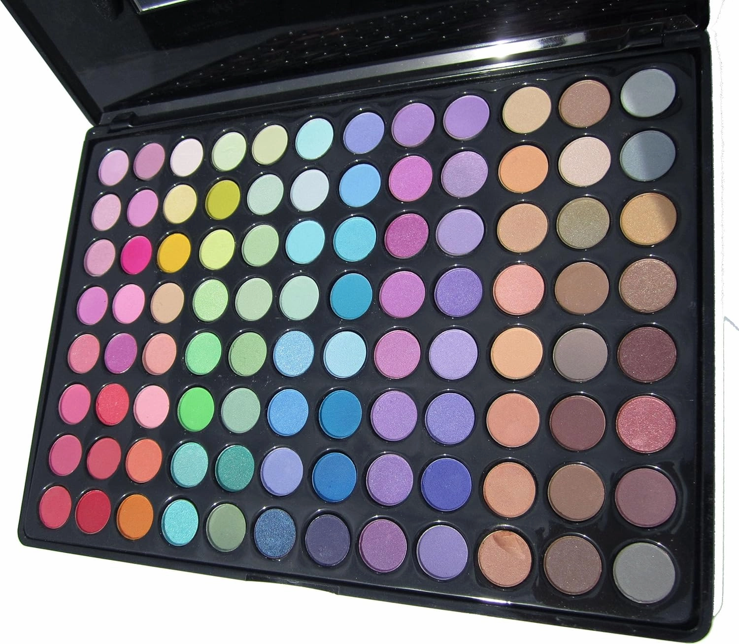 Botanical Beauty 96 Color Mix and Match Eyeshadow Palette. PROFESSIONAL MAKEUP. Matte, Shimmery, Vibrant Colors for Eyes, Eyebrows and Face Makeup