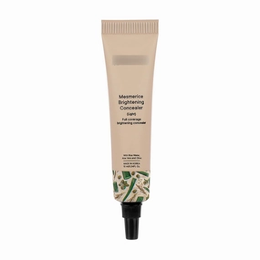 Brightening Natural Cream Concealer With Rice Water & Aloe Vera | Conceals Dark Circles & Brightens Under Eyes All Skin | Made In Korea (Light), 10Ml