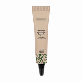 Brightening Natural Cream Concealer With Rice Water & Aloe Vera | Conceals Dark Circles & Brightens Under Eyes All Skin| Made In Korea (Deep), 10Ml
