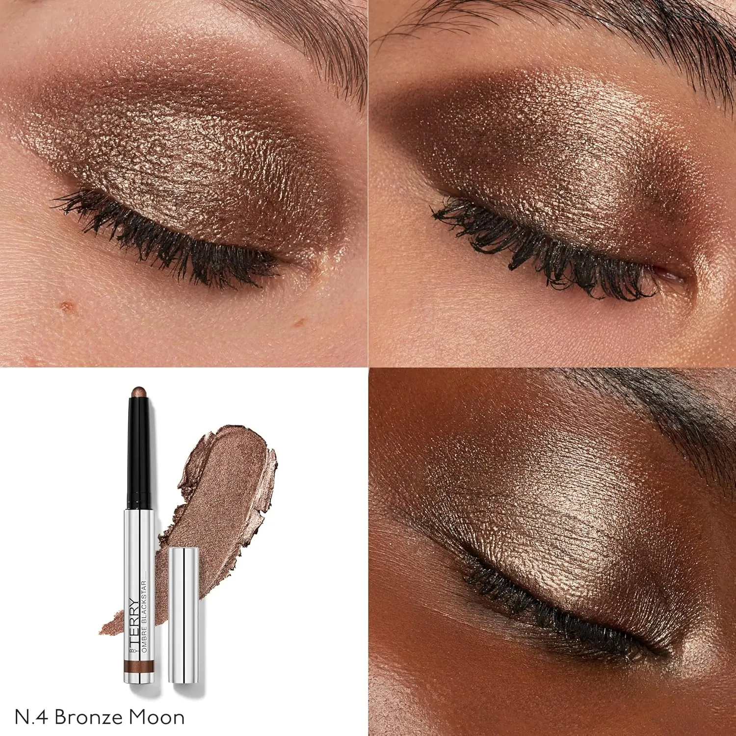 By Terry Ombre Blackstar Cream Eyeshadow Cream Eyeshadow Pen 4 Bronze Moon 1.64 Gram net wt