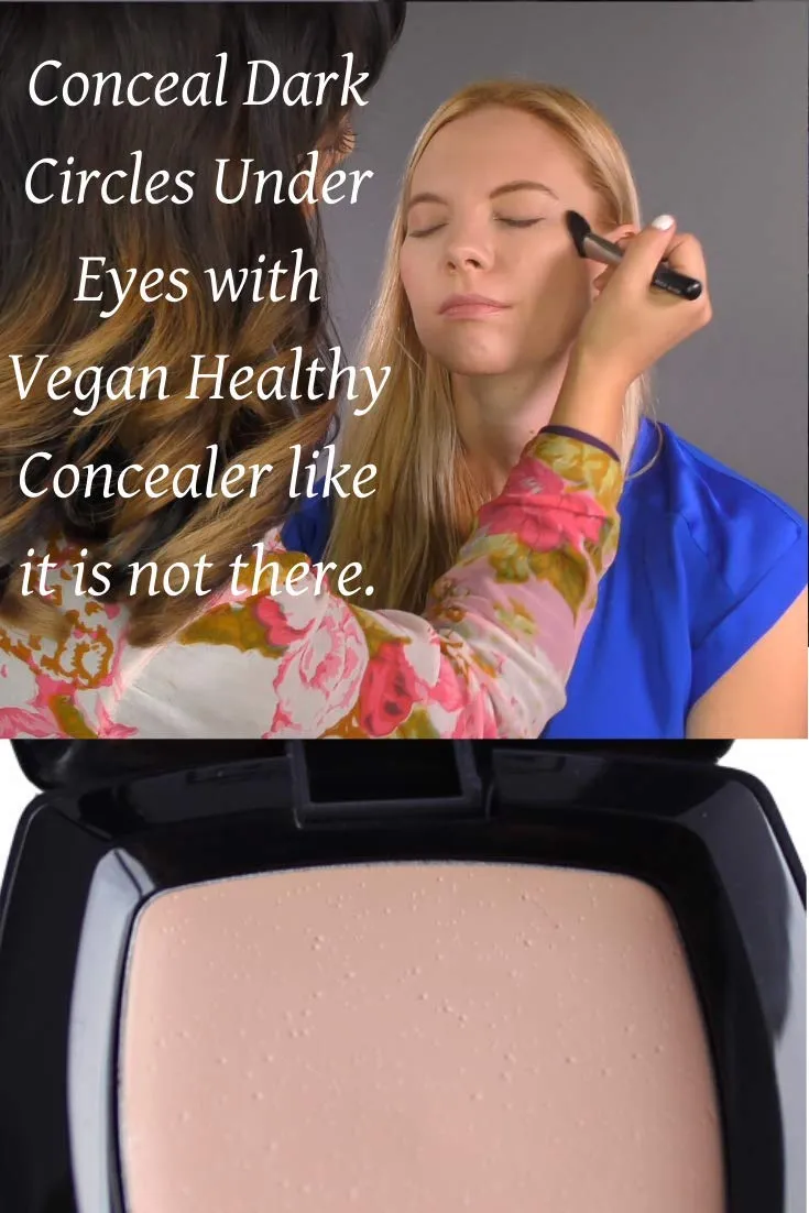Camoufleur Mineral Makeup Cream Under Eye Concealer Deep, No Paraben made in USA, Not Tested on Animals