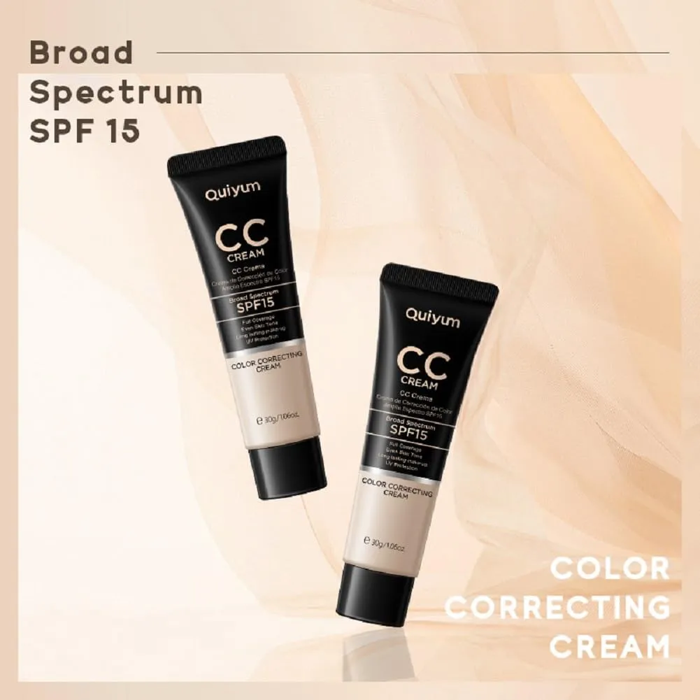 CC cream 30ml concealer beautifying skin moisturizing moisturizing concealer before makeup lasting makeup (270 Wheat color, 30g)