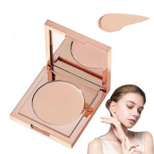 Colored Clay CC Undereye Corrector, 2025 New Under Eye Color Corrector for Dark Circles with Brush,Conceal Hydrating Concealer for Women,Colored Clay CC Undereye Concealer (Light-Medium Peach)