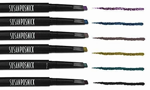 COLOREYEDEFINE (Platinum/Gold) - Natural Eye Makeup: 4 in 1 Eyeliner, Liner As Shadow, Eye Shadow, Brow Wand/USA