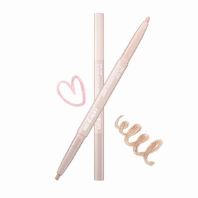 COLORGRAM 02 Cool Tone Under Eye Highlighter Stick   All In One Over-Lip Maker 02 Cool Pink Bundle