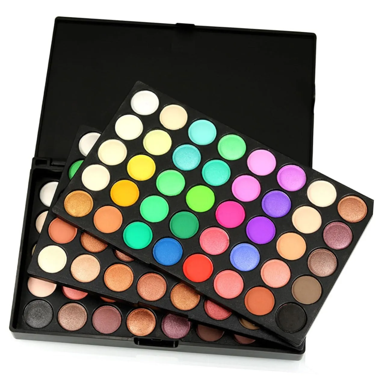 Colors Eyeshadow Palette Highly Pigmented Matte Pearly Shades for Smoky Eyes Versatile for All Skin Tones for Beginners