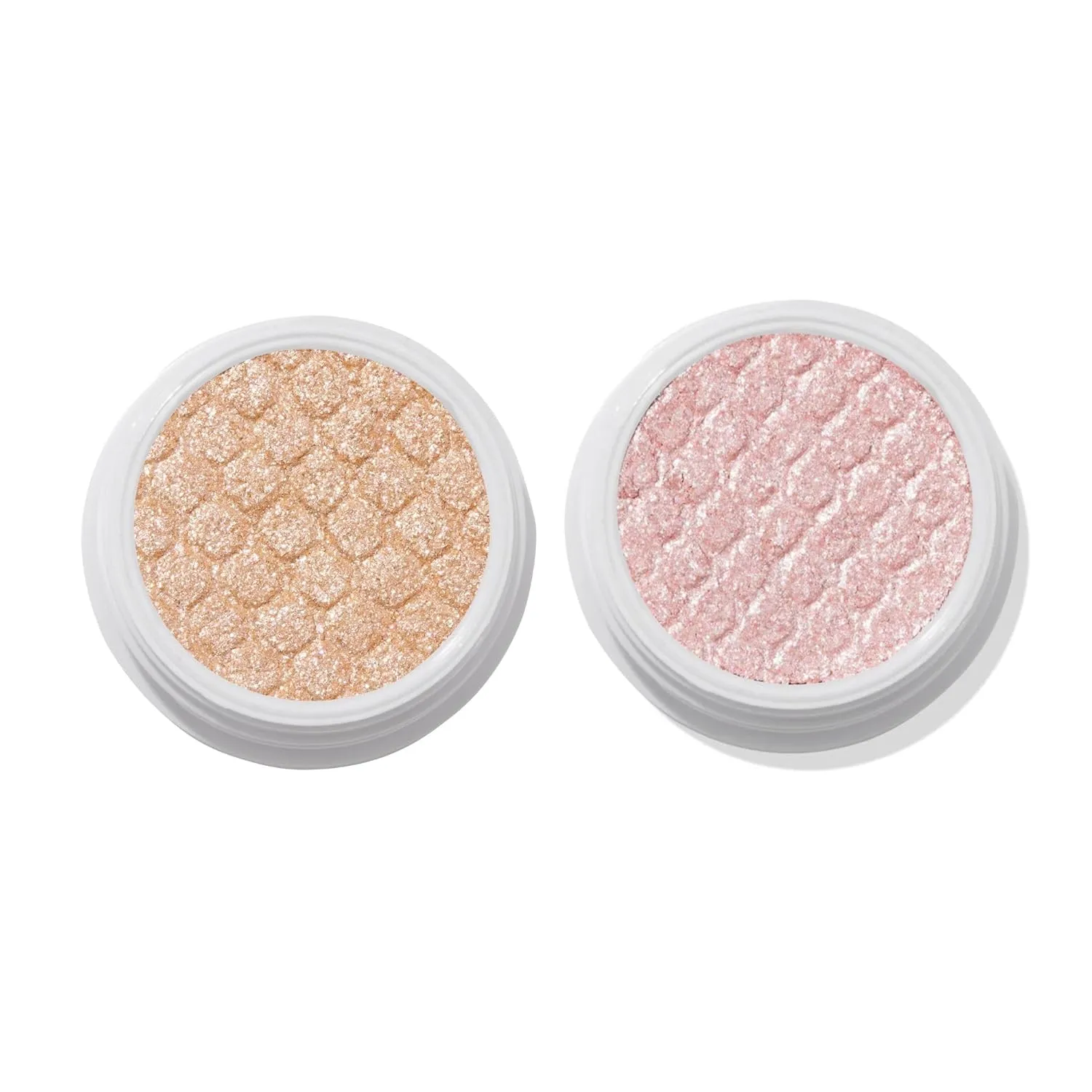 Colourpop Super Shock Shadow Bundle - High-Pigment, Crème-Powder Eye Makeup - Single Glitter Eyeshadow with Minimal Fallout and Unique Bouncy Texture - Mighty Morphin, Frog (Pack of 2, 0.07 oz each)